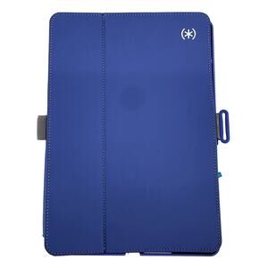 Speck Balance Folio Ipad Case with Microban Magnetic Multi Angle Blue One Size